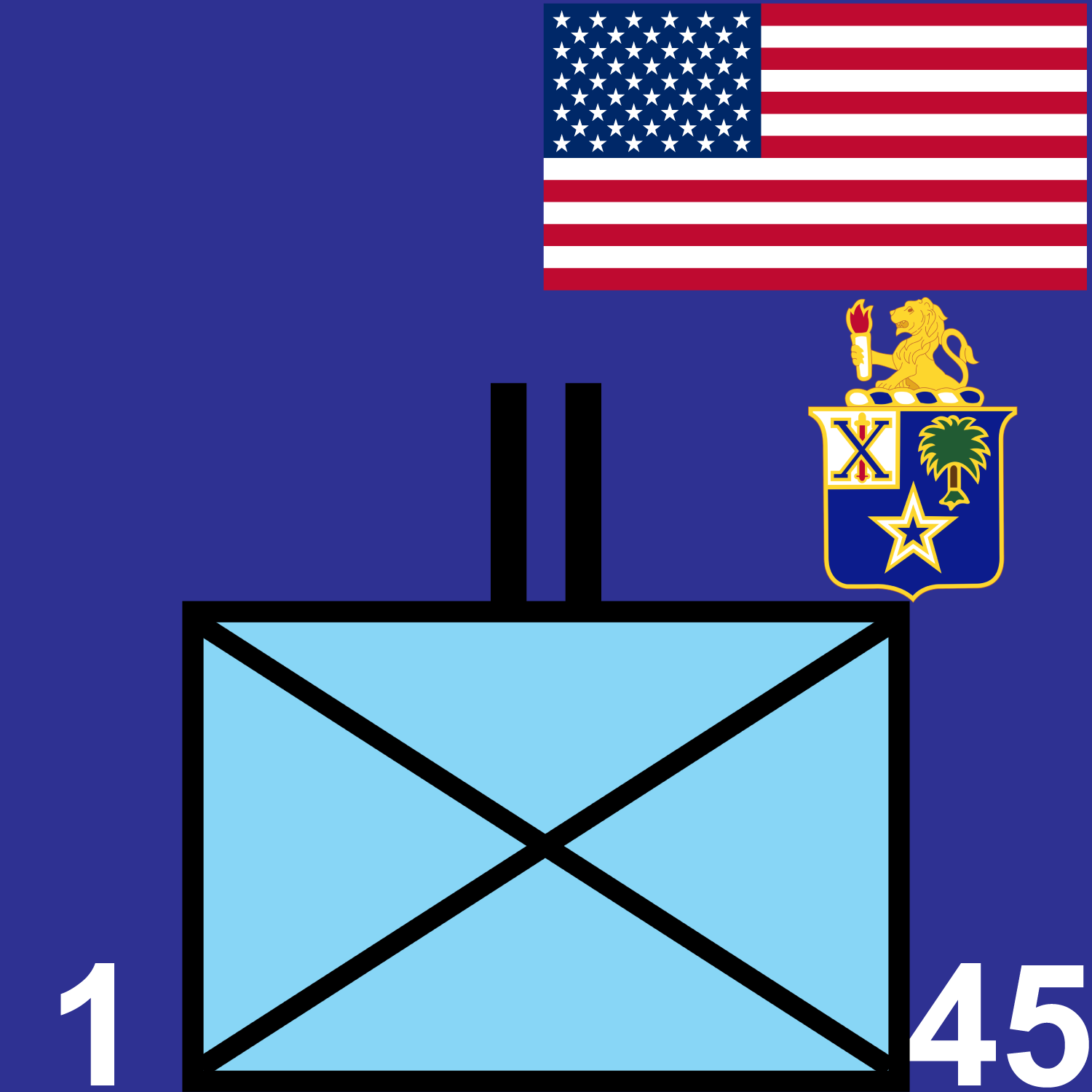 1st Battalion, 45th Infantry Regiment icon